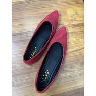 Plus size red flats - Size 42