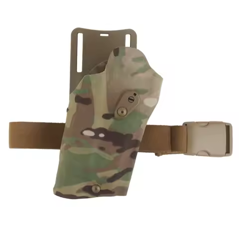Tactical Pistol Holster for SIG Sauer P320 M17 M18 with Belt Drop Leg Platoform QLS Quick Release Sy