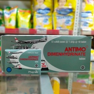 ANTIMO 1 STRIP 10 TABLET / OBAT MABUK PERJALANAN ANTIMO