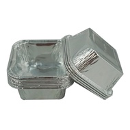 ALUMINIUM FOIL CUP I ALUMINIUM FOIL TRAY I AlumInium foil + Tutup I KOTAK ALUMINIUM I Uk. OX 100 I I