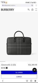 Burberry Ainsworth 公文包/旅行袋/TOTAL BAG