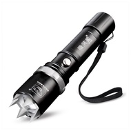 ไฟฉายแรงดันสูง ไฟฉาย LED แบบชาร์จไฟได้อลูมิเนียม Shark ไฟฉาย LED แบบชาร์จไฟได้หลายแบบสำหรับสาว ๆ อาว