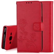 Samsung Galaxy J2 Prime Grand Prime G530 Case Leather Flip Flower Wallet Cover