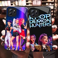 HK-12 Demon Hunter Girls Glass Casing for Infinix Smart Hot Note 50 40Pro 7 50Pro 40i 50i 30i 10 6 I