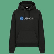 USDC Coinbase Crypto Stable Coin Premium Fleece Sweater Clothing