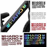 Haro ชุดจักรยานสติกเกอร์ไวนิลไม่มีพื้นหลังเฟรมจักรยานสติกเกอร์ Haro ขี่จักรยาน MTB