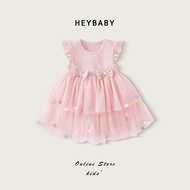 1-7 Years Summer gaun budak perempuan princess Baju Veil Dress Korean Style