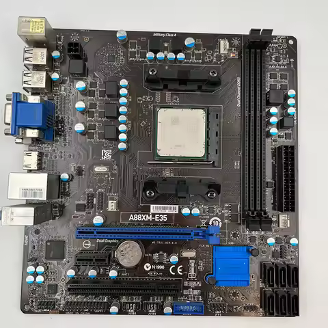 FM2+interface Desktop Motherboard DDR3 A88XM-E35 PM All Solid State HDMI Integrated Small Board