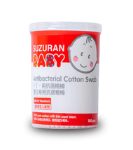 SUZURAN BABY COTTON SWAB 180PCS