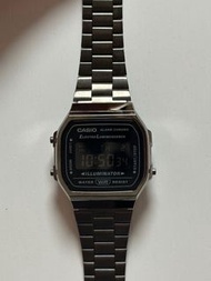Casio 電子錶 Casio A168WGG-1B