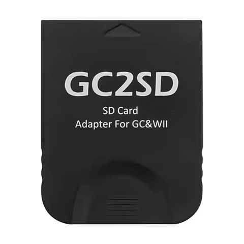 AA84 GC2SD GC To SD Card Adapter Memory TF Card Adapter Card Reader For NGC Gamecube Game Console Wi