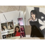 WTS IVE I’VE album photocard ver 1 2 3 wonyoung leeseo liz yujin gaeul rei poster film sticker album