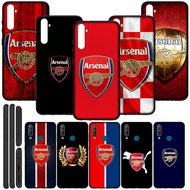 Soft Phone Case Samsung Galaxy A12 A20 A30 A20S A30S A50S A50 Casing XA16 Arsenal Football LOGO Silicone Cover