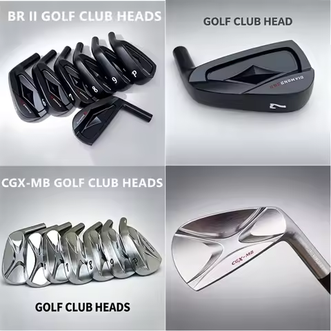 Golf Club Limited Edition BR II Golf Irons Head. CGX-MB Golf Iron Soft Iron Forged 456789P(7pc)Head