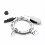 Compatible Dixtal Spo2 Sensor Adult Finger Probe, 7 Pins Plug, Direct 3 Meters Cable Probe, Plug