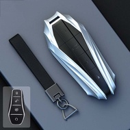 BYD ATTO 3 /Atto 2ประทับตรา Sealion7 M6ปลาโลมาที่ใส่กุญแจหรูหราปกคลุมด้วยธารน้ำแข็งสีเงินที่สำคัญ BY