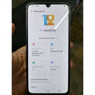 Second Hand Viv o V25 5G 256GB/ 8GB+8GB Ram Phone belakang ada crack