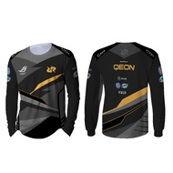 SAFANA - Cool Men's Long Sleeve T-Shirt, TEAM ESPORTS Full Print JERSEY Design