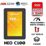 HIKSEMI NEO SERIES SSD C100 480GB 3D NAND SATA III UP TO READ 550MB/s WRITE 470MB/s รับประกัน3ปี