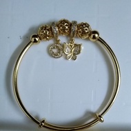 Emas Korea Gelang Pandora (Butterfly)