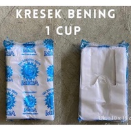 1 CUP PLASTIC BAG, 1 CUP PLASTIC BAG, THICK POPICE BAG