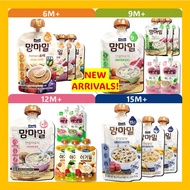 MAEIL iVenet ILDONG - KOREAN BABY MEAL PORRIDGE & PUREE POUCH (6M+, 9M+, 12M+, 15M+) Baby Food Puree