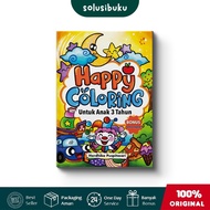 Happy Coloring Book: For 3 Year Old Children (C-Klik Media)