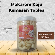 MAKYOZI Makaroni Keju Kraft Spesial Toples 210gr Cemilan Snack Gurih Khas Kuliner Purbalingga