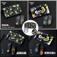 [Splatoon 3]Switch Case kit for Nintendo Switch &amp; Switch OLED Model 2021,Accessories Kit with Carry Case, Cover for Console &amp; JoyCon