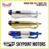 ◊ ✟ ◰ M1 MUFFLER WITH ELBOW FOR HONDA XRM 125