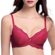 AVON BRA - Ika Sakura Push Up Underwire Bra【 A, B 】 (Rose Red)