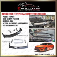 CIVIC FE TYPE R SPOILER / COMPETITION SPOILER (GLOSS BLACK)