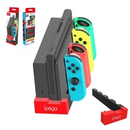 [Enjoy the small store] Ipega PG 9186 Charger สำหรับ Joy Con Fast Charging Station Dock สำหรับสวิทช์ OLED Controller Stand Holder สำหรับ Nintendo NS Joy Pad