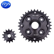 520 14T 32T Motorcycle Front Rear Sprocket Chain Set for Honda CA250 CD250 1988-1994