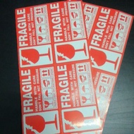 Fragile stiker - 12pcs