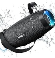 Ortizan Bluetooth Speaker 80 W Bluetooth Box 5.0 with Deep Bass, Outdoor Speaker with IPX7 Waterproo