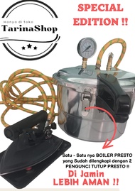 SETRIKA UAP LAUNDRY BOILER PRESTO 12 LITER