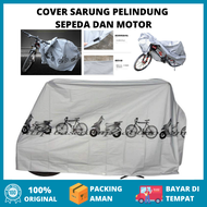 Sarung Penutup Selimut Pelindung Body Cover Motor Honda BEAT Nmax Pcx Vario Mio Revo Supra X Anti Ai