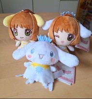 百變小櫻  Sanrio  Cardcaptor Sakura  Sanrio Cinnamoroll Pompompurin 玉桂狗 布甸狗 布丁狗 掛件 景品