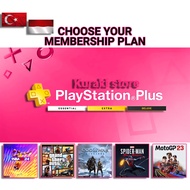 Playstation PS Plus 6/12 Months Essential Extra Deluxe PS4 PS5 Region Turkey Türkiye & INDO