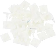 QUARKZMAN Pack of 55 Self-Adhesive Circuit Board Spacers, Sticky Nylon Insulation Spacers for Circui