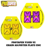 Y15 PROTAPER STD CNC CHAIN ADJUSTER PLATE SET