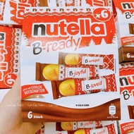 Nutella B-Ready Hazelnut Chocolate Cream Cake, Box Of 6 Bars