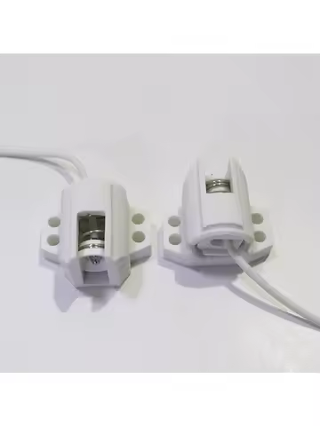 HoneyFly2pcs R7S Lamp Base Ceramic R7s Holder Converter Connector Metal Handle 78mm 118mm 165mm 189m