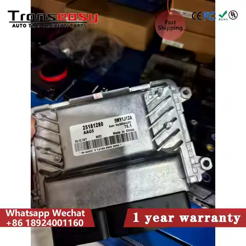 Car Engine Computer Board Electronic 5WY1J12A 25181280 5WY1J12A ECU Control Unit Fits for Chev-rolet