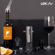 Electric Wine Bottle Opener Wine Vacuum Wine Stopper Decanter Wine Set Pourer SetHT99 ZAJE