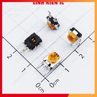 [20 Pieces]- RM063-103 Variable Resistor, Button Potentiometer 10 KOhm Horizontal Adjustment 0.1W Sh