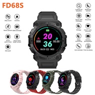 FD68S smart watch for men women waterproof heart rate sleeping monitoring smart watch 1.44 Inch Roun