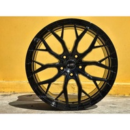 New Car Sport Rim Flow Forming MOFF WHEELS 19x8.5J 5x120 ET35 Gloss Black BMW ALPHARD AH40 CIVIC TYP