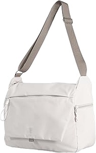 BA225-IV Choifler Flap Shoulder Bag, Double-Sided, Water Repellent, Lightweight, Side Pockets, 4.6 g